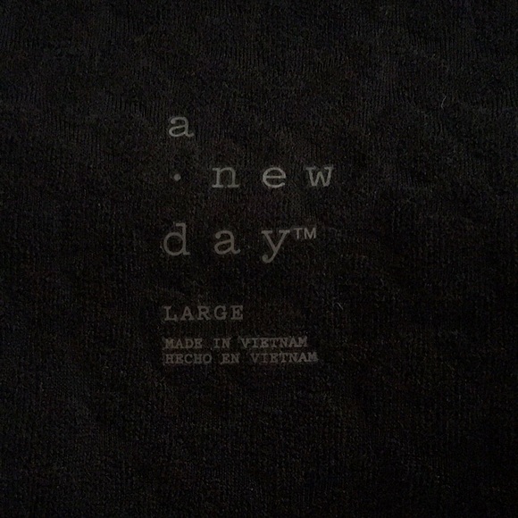 A New Day Bodysuit Gray Leopard Print Sz L Women's New NWT - Picture 6 of 8